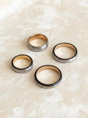 $12 Each Brand New Stainless Steel Rings for Men